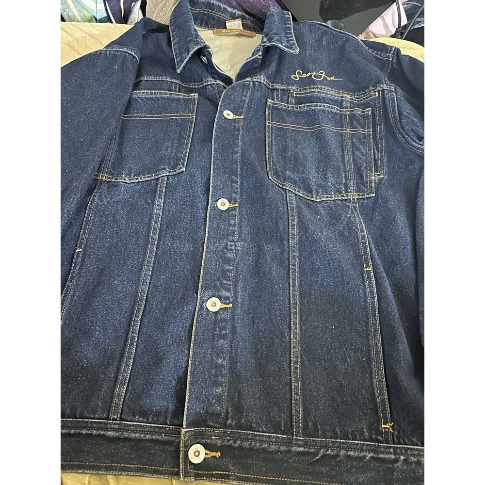 Vintage Y2K Sean John Denim‎ Jacket – XXXL- Great Condition